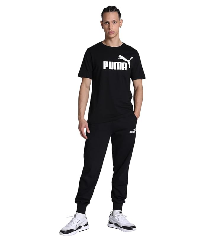 Puma Men Cotton Printed Regular Fit T-Shirt